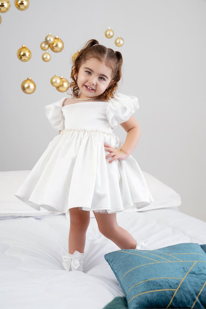 Robe de baptême bebe fille Coco