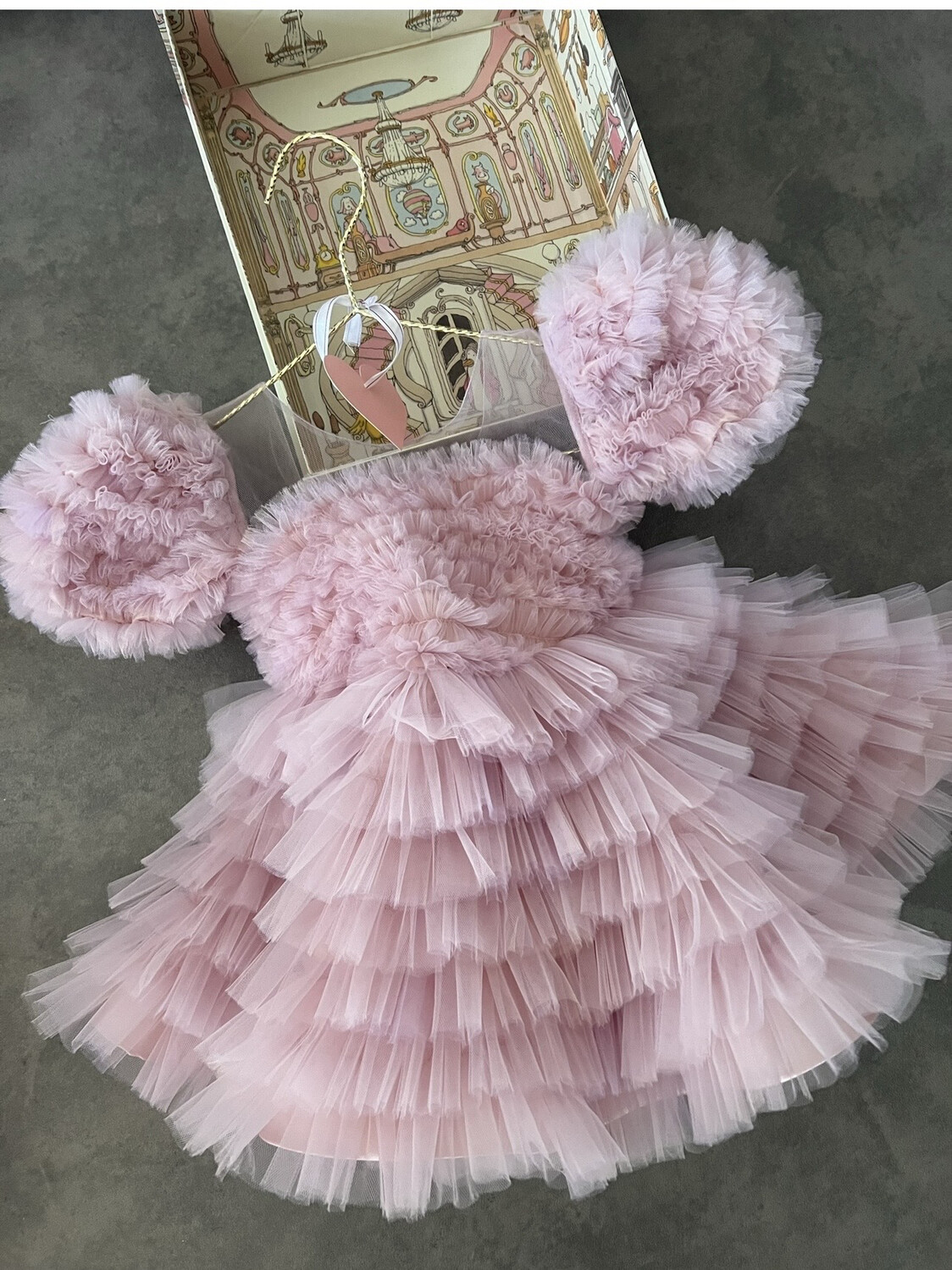 Robe de cérémonie en tulle Malaïka 