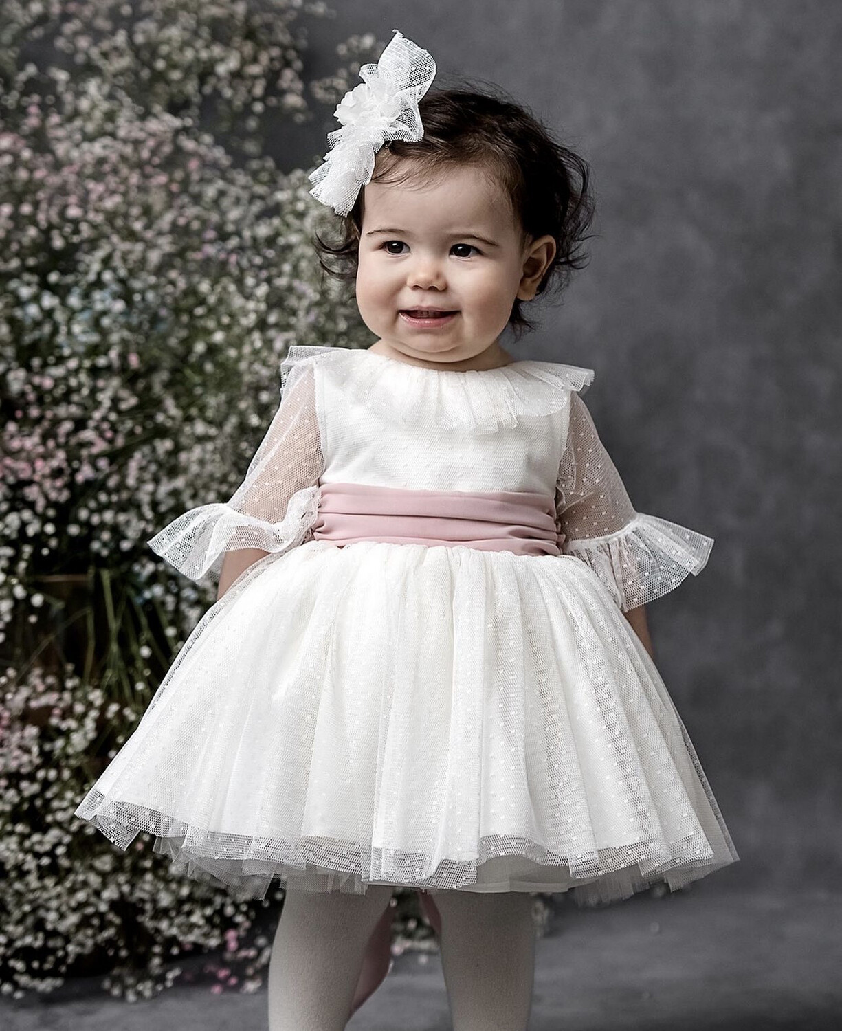 Robe de cérémonie- baptême b bebe jade 