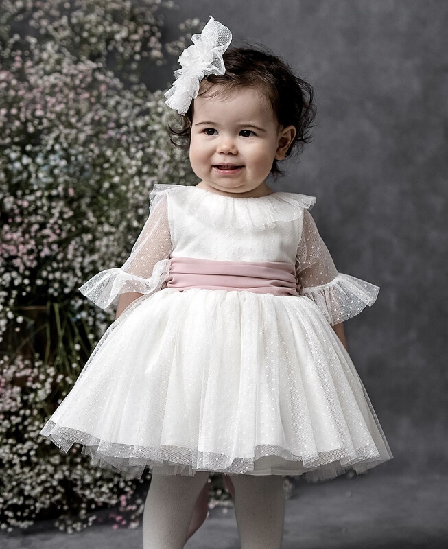 Robe de cérémonie- baptême b bebe jade 