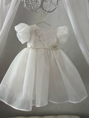 Robe fille mariage Alicia dos en V Robe fille mariage Alicia dos en V