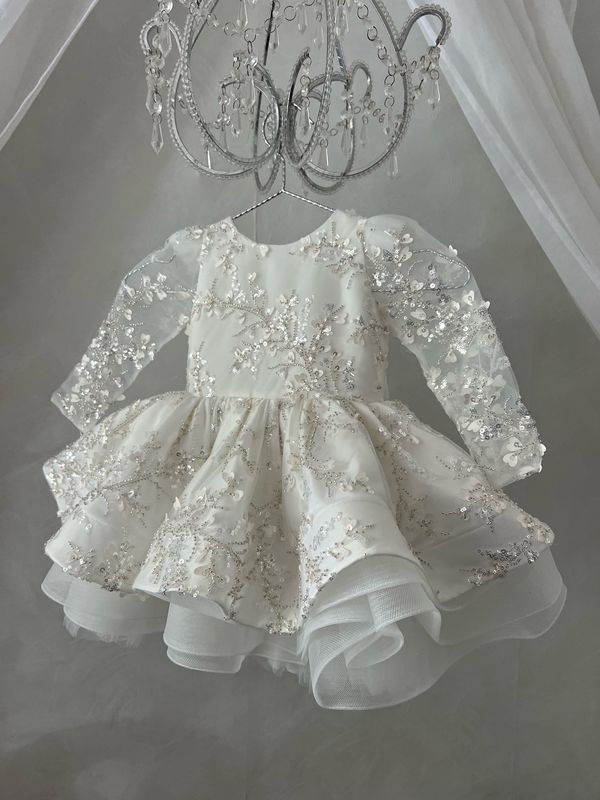 Robe Flocons pour fille 