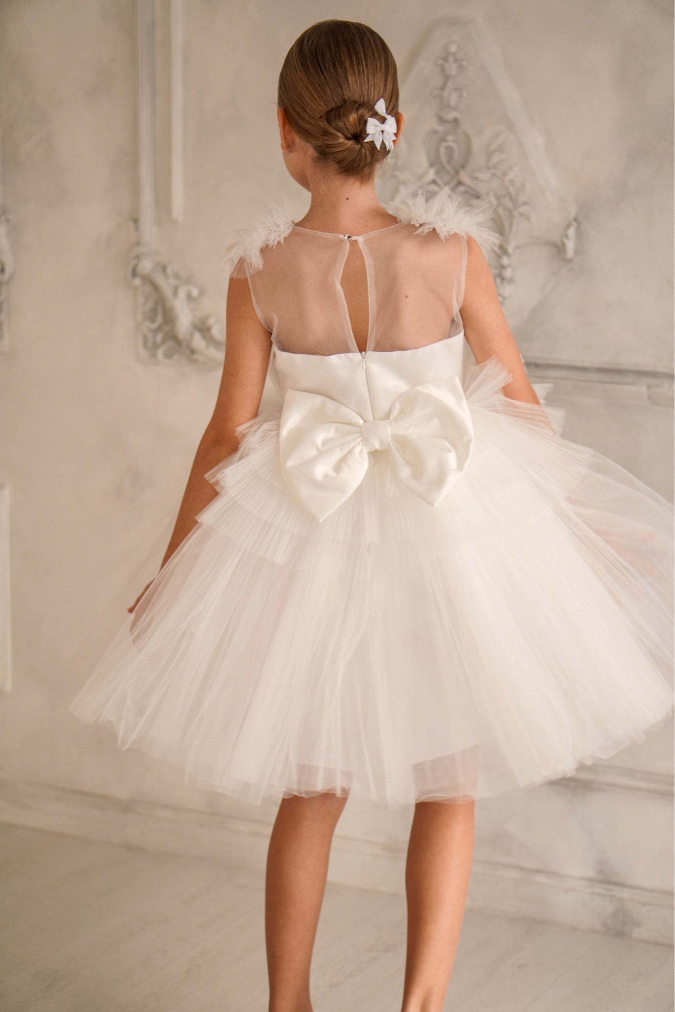 Robe blanche chic Luna 