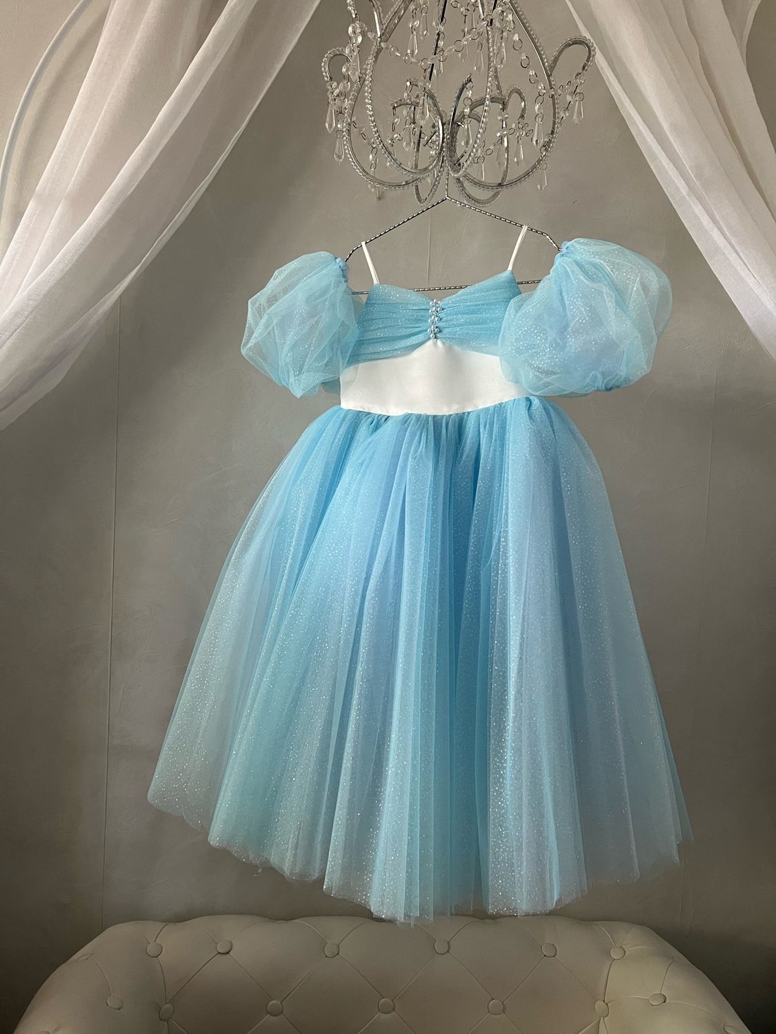 Robe Nuage Parfaite - Anniversaire Cendrillon | Manches Amovibles, Couleurs Multiple