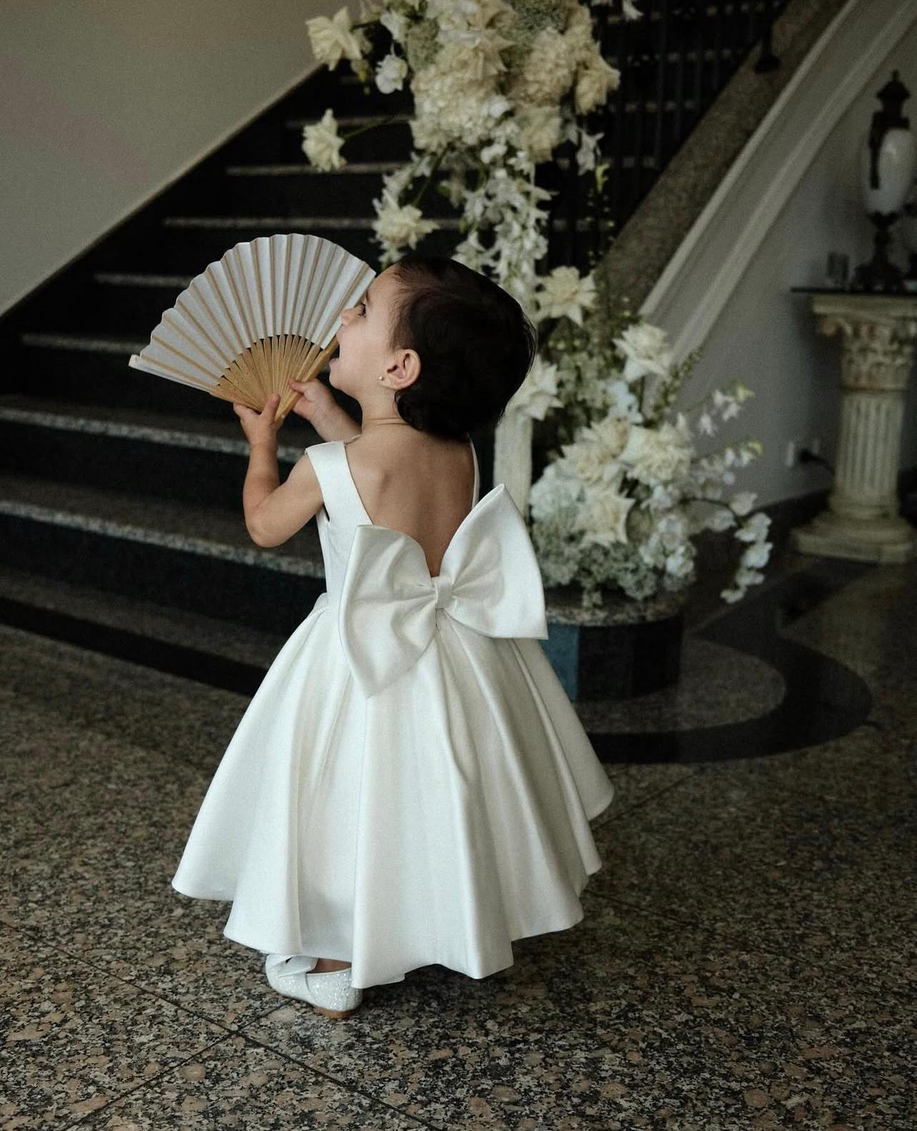 Robe mariage chic fille longue Dolce