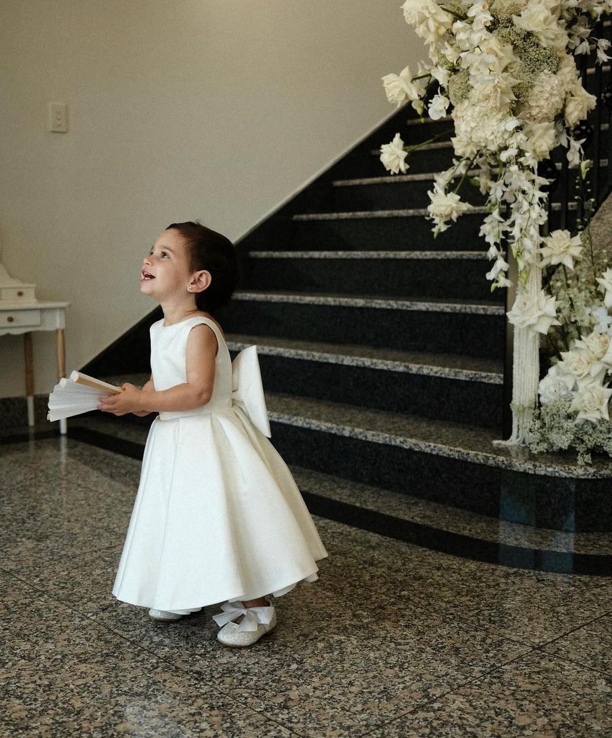 Robe mariage chic fille longue Dolce