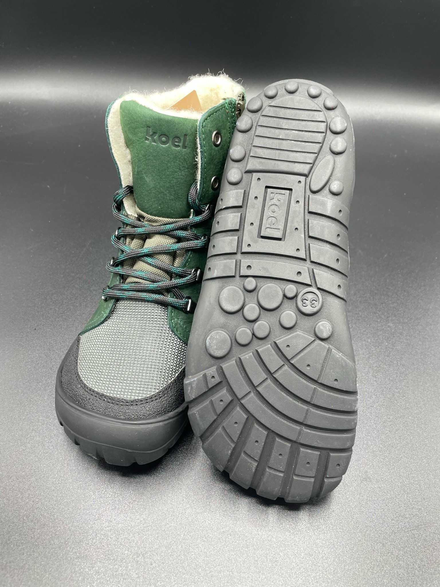 Winterboots Miloni Cordura Tex Wool green