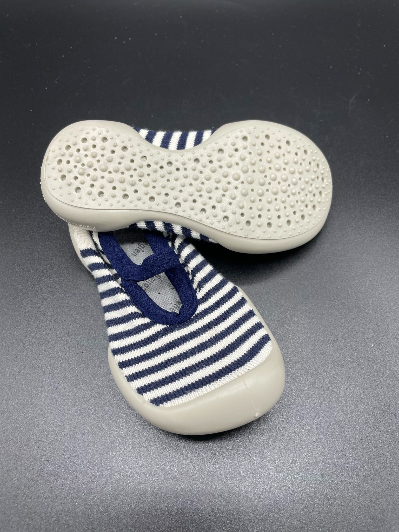 Collégien Hausschuhe Ballerina mit Riemchen