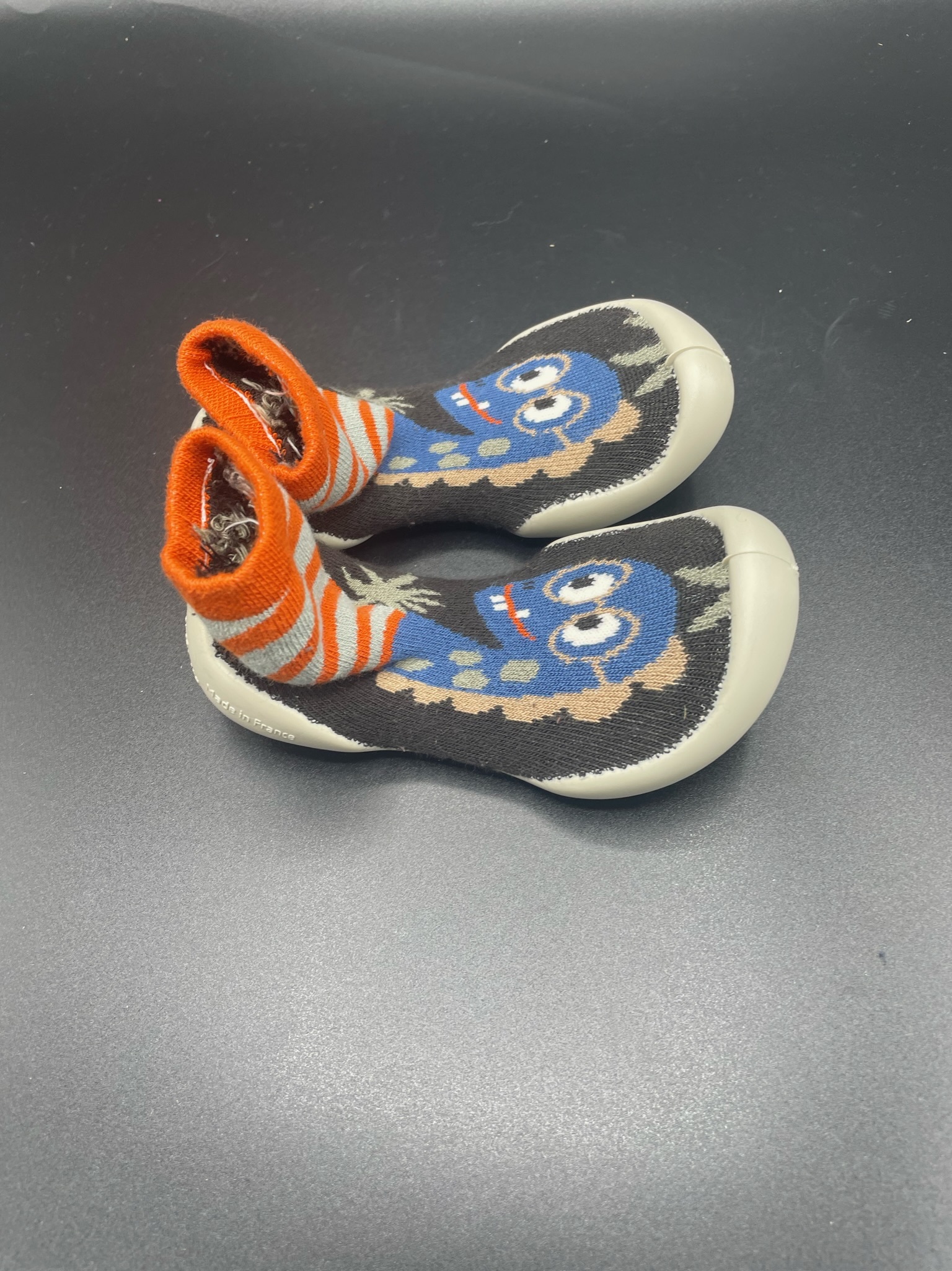 Collégien Hausschuhe  Dinosaurier Velociraptor