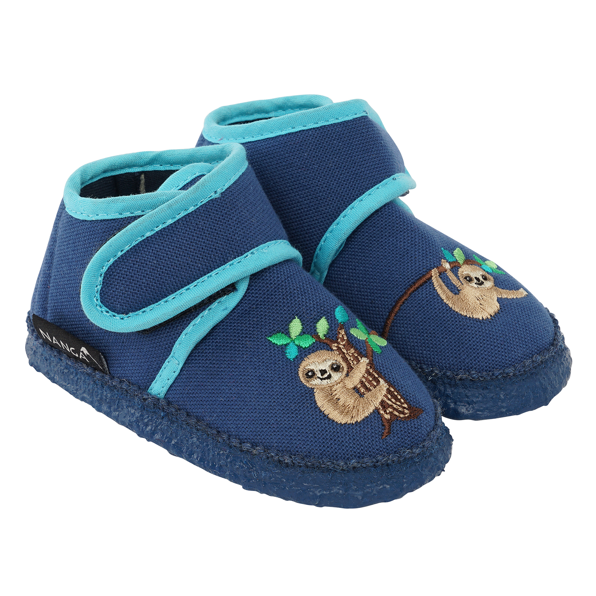 Nanga Baumwollhausschuh mit Klett