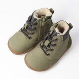 bLifestyle  Barfußschuhe Winter "Baribal" olive