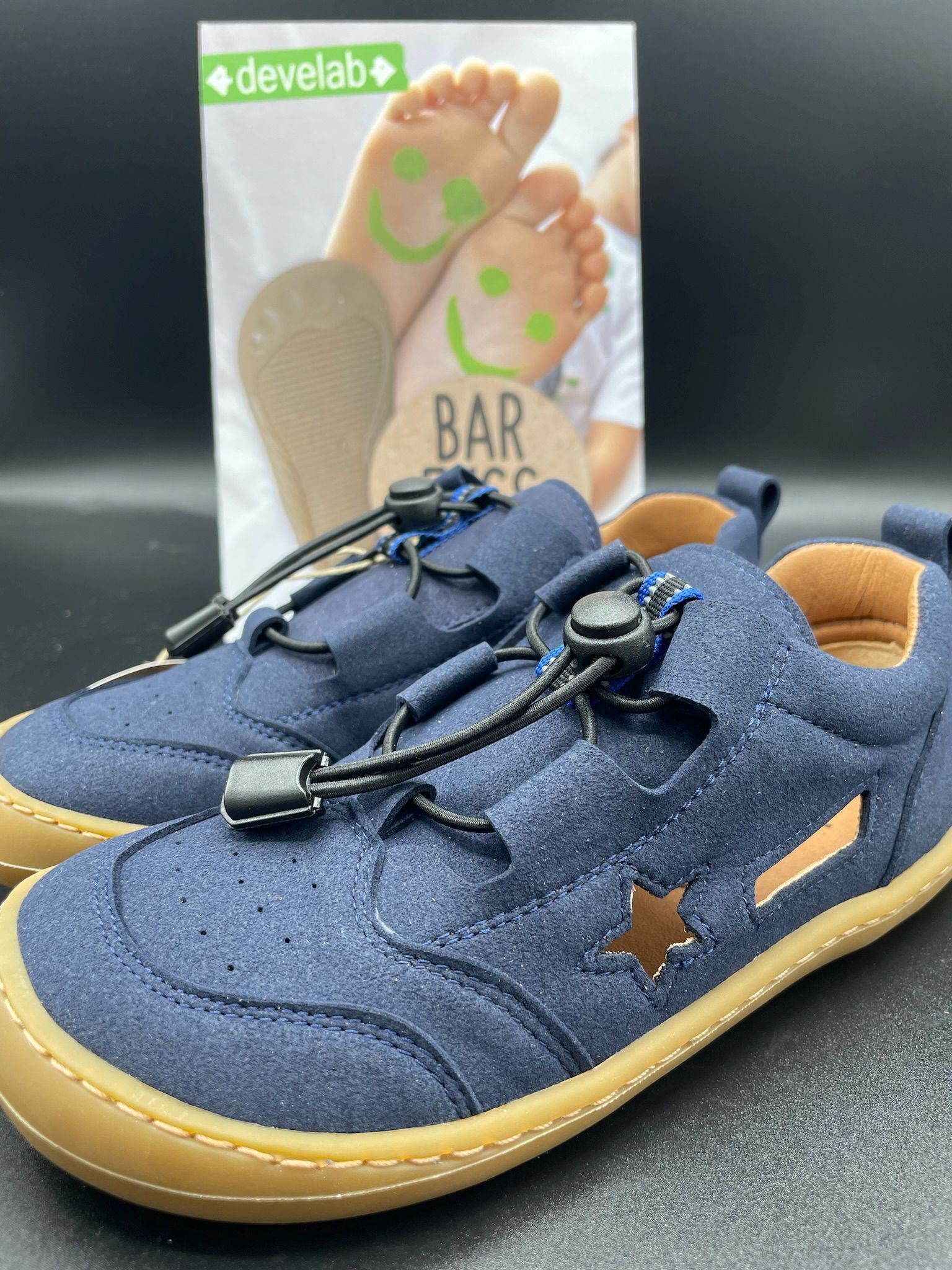 develab | Sommerschuh vegan | navy