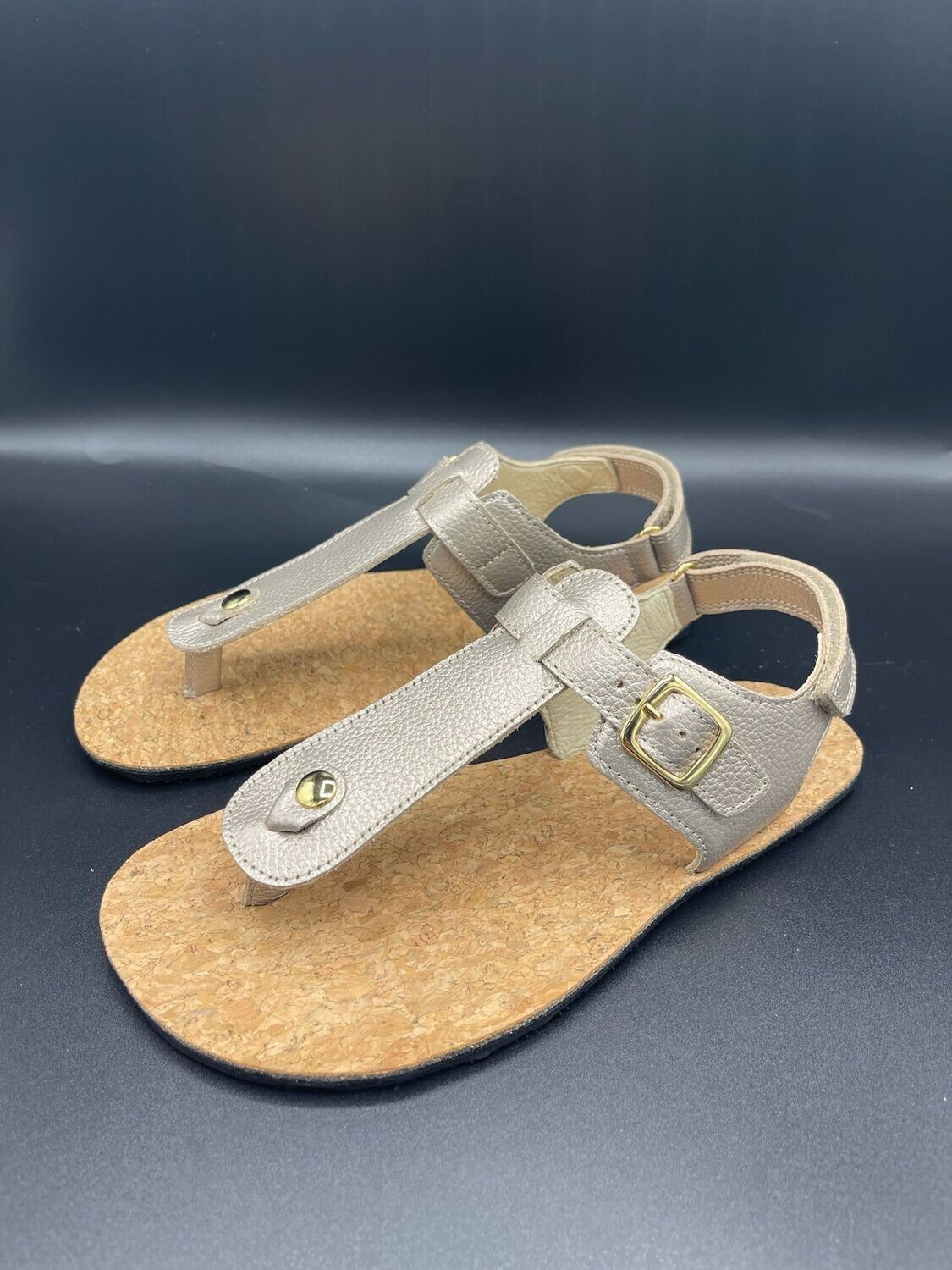 KOEL | Sandale ARIANA | champagne metallic