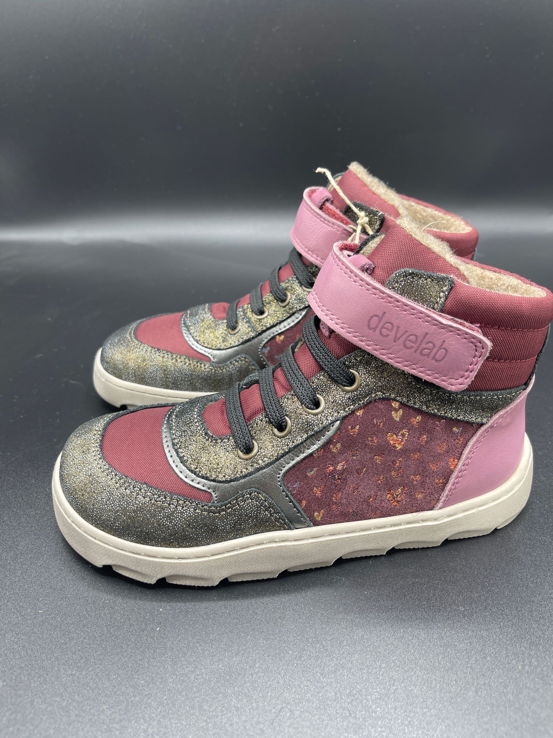 develab | Barefoot Soft Sneaker | Old Pink Fantasy