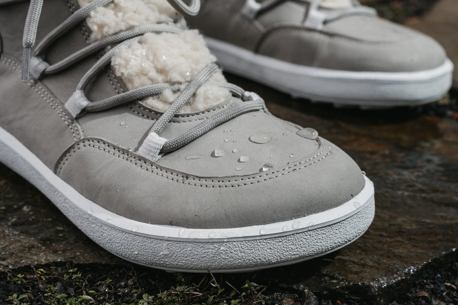 Winter Barfußschuhe Be Lenka Bliss - cloud grey