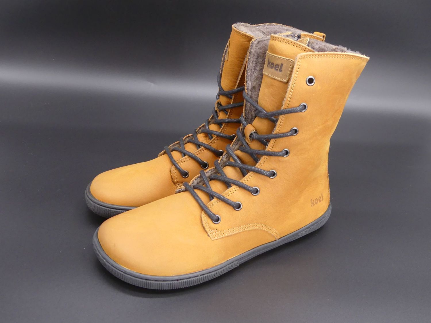 KOEL | Winterstiefel FARO | Lammwolle ~ miel