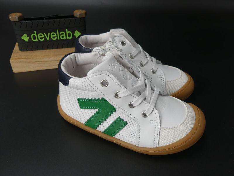 develab | Barfußschuhe Kleinkind | White Combi develab | Barfußschuhe Kleinkind | White Combi