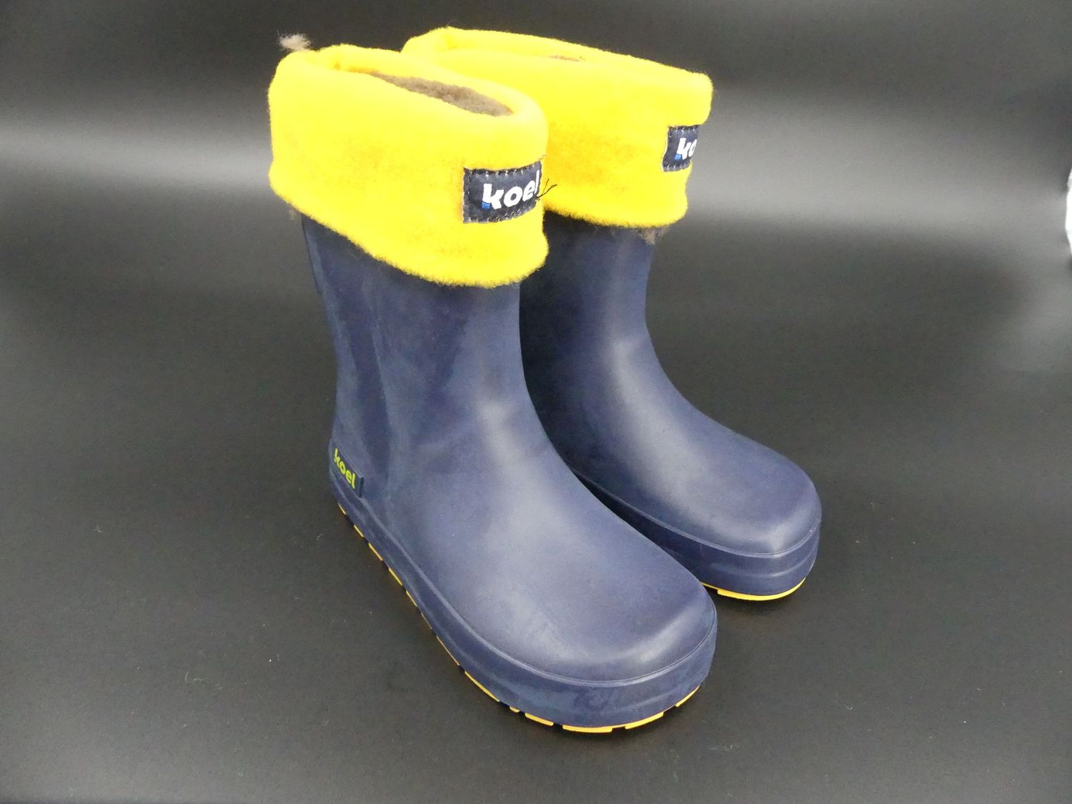 KOEL Gummistiefel mit Socke ~ blau