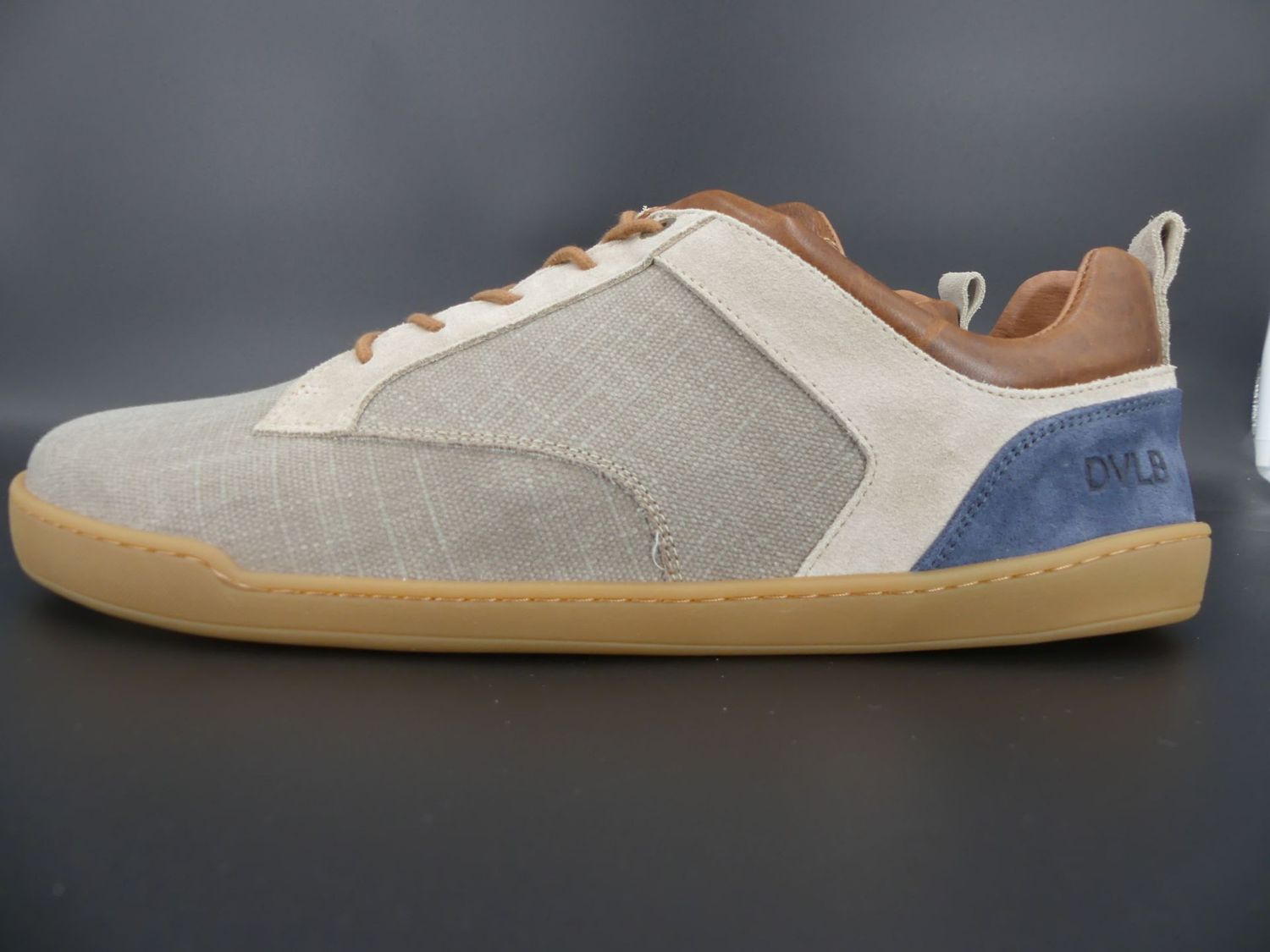 develab | Herren Barfußschuh | brown combi