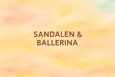 Sandalen, Ballerina und mehr