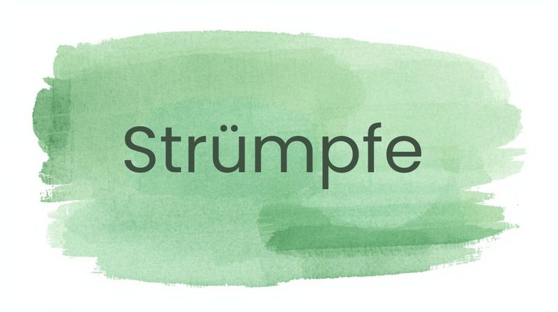 Aquarell-Kategoriebild Strümpfe – bequeme Socken und Strümpfe passend für Barfußschuhe