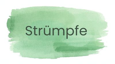 Aquarell-Kategoriebild Strümpfe – bequeme Socken und Strümpfe passend für Barfußschuhe