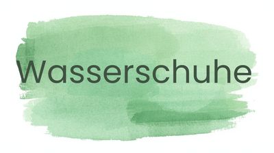 Aquarell-Kategoriebild Wasserschuhe – leichte, schnelltrocknende Schuhe für Kinder