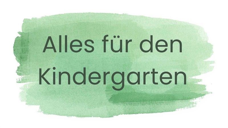 Alles für den Kindergarten