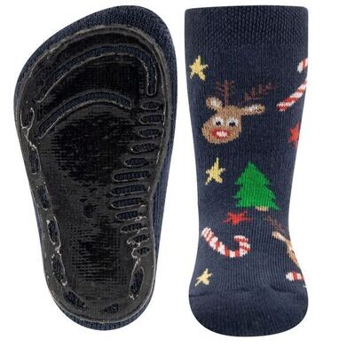 Soft Step Stoppersocken - Zuckerstangen Soft Step Stoppersocken Zuckerstangen mit Innenplüsch und ABS-Sohle