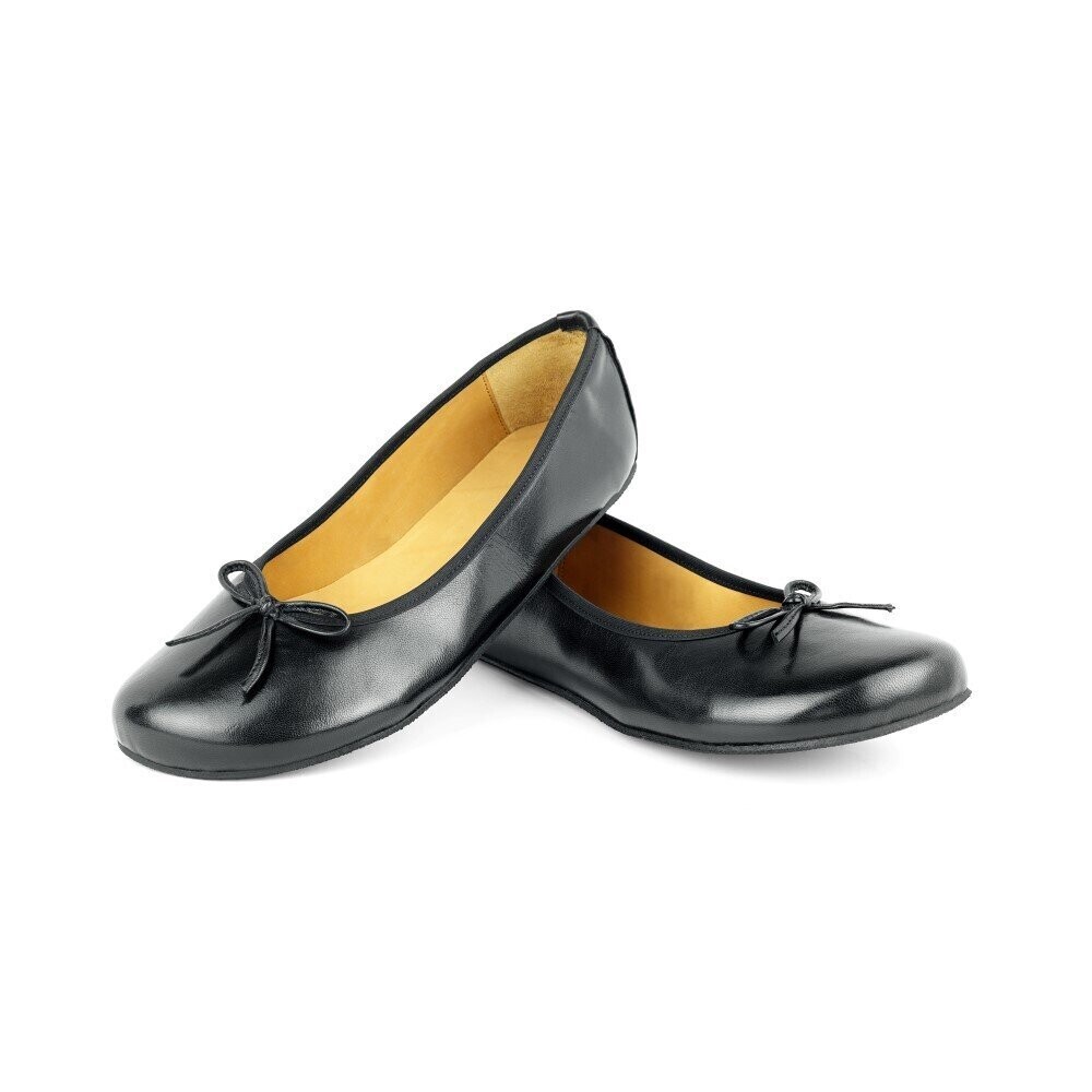 LOOQ Black - Ballerina ZAQQ LOOQ Black Damen Barfuß-Ballerina aus Nappaleder