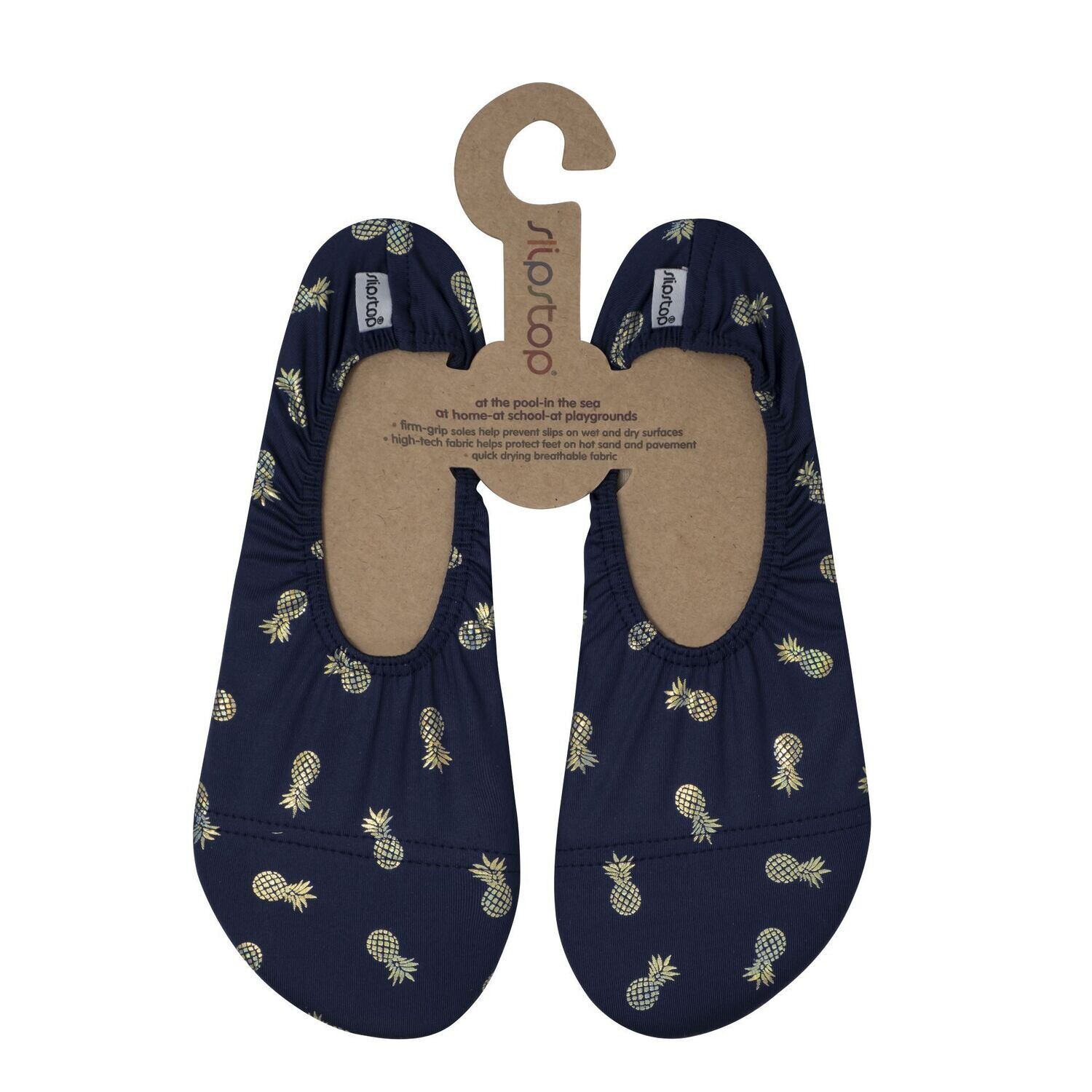 SlipStops Damen SlipStop Damen Pine rutschhemmende Badeschuhe für Strand, Pool und Urlaub