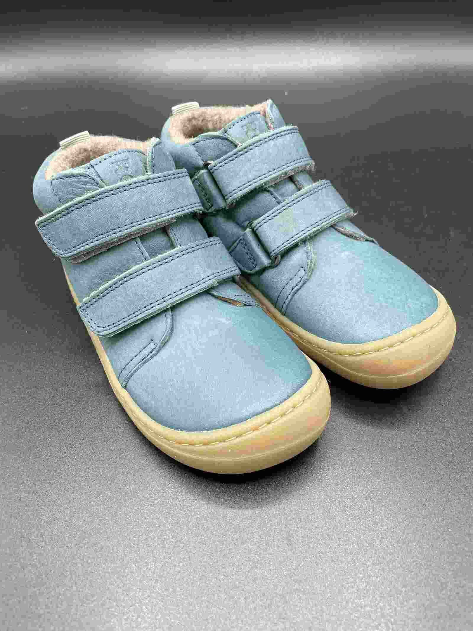 KOEL BOB Hydro Warm Turquoise Kinder-Barfußschuh für Übergang und kühle Tage