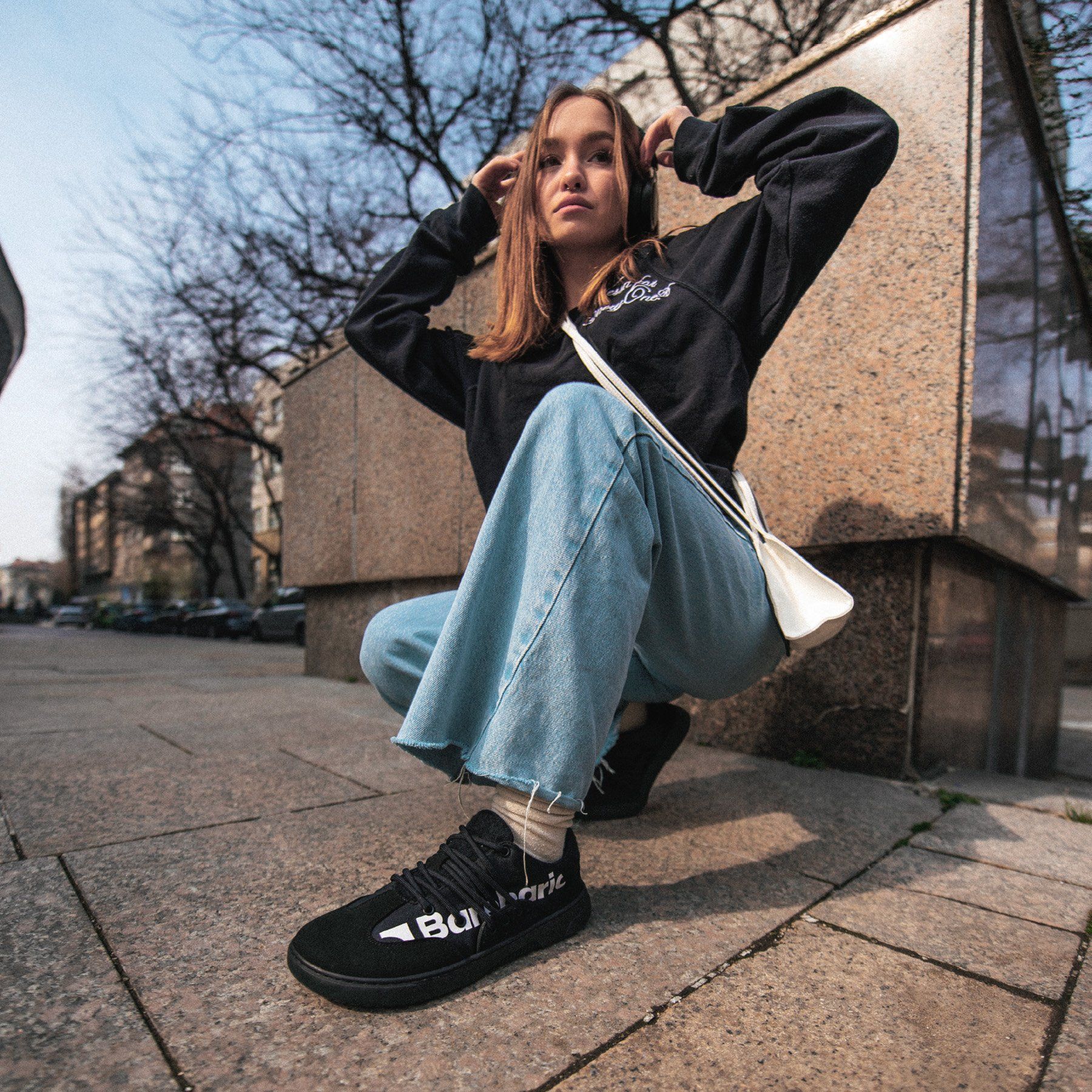 Barebarics Vibe Black schwarze Barfußschuhe für mittelbreite bis breite Füße