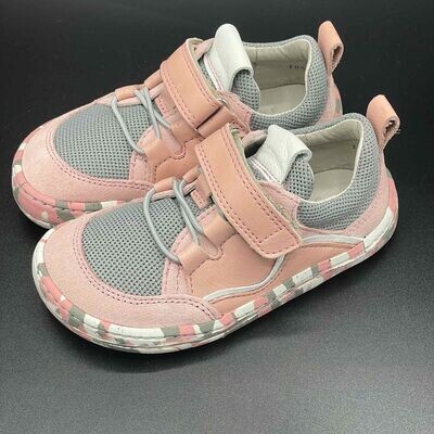 Froddo Sneaker ~ rose grey Froddo Sneaker Rose Grey Kinder-Barfußsneaker mit Gummizug und Klettriegel