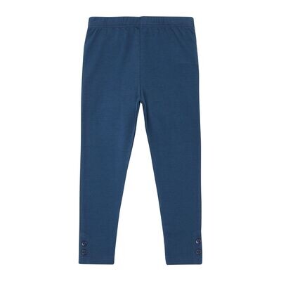 Sense Organics Linda Navy Mädchen-Leggings aus Bio-Baumwolle