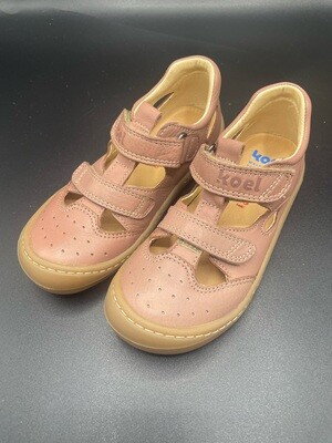 KOEL | Sandale KOEL BEP Small Altrosa Kinder-Barfußsandale Weite XS