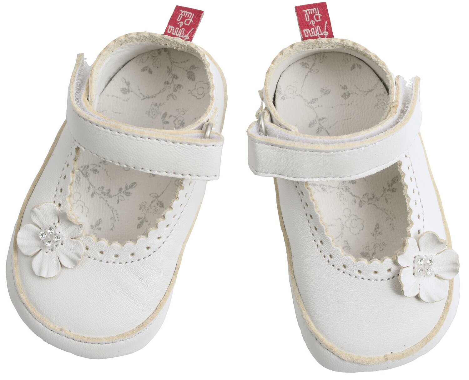 Anna und Paul Cinderella festliche Krabbelschuhe aus Leder zur Taufe
