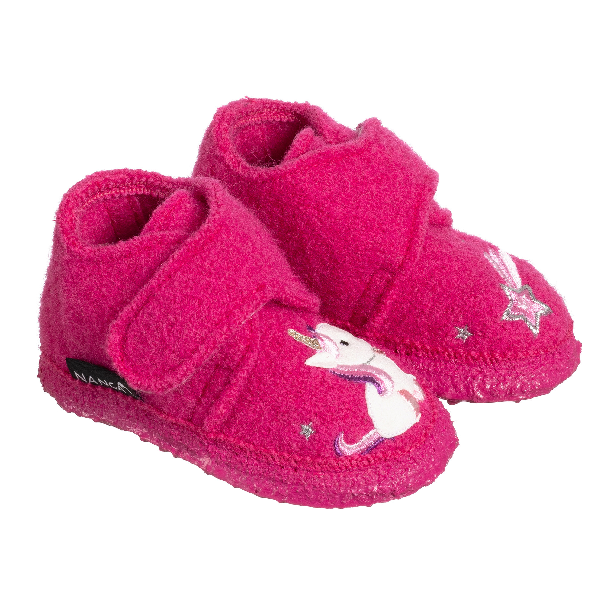 Nanga little Unicorn Hausschuh mit Einhorn-Motiv für warme Kinderfüße
