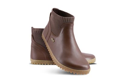 Be Lenka Mojo Dark Brown mit ErgoGrip Profilsohle und Strickbündchen