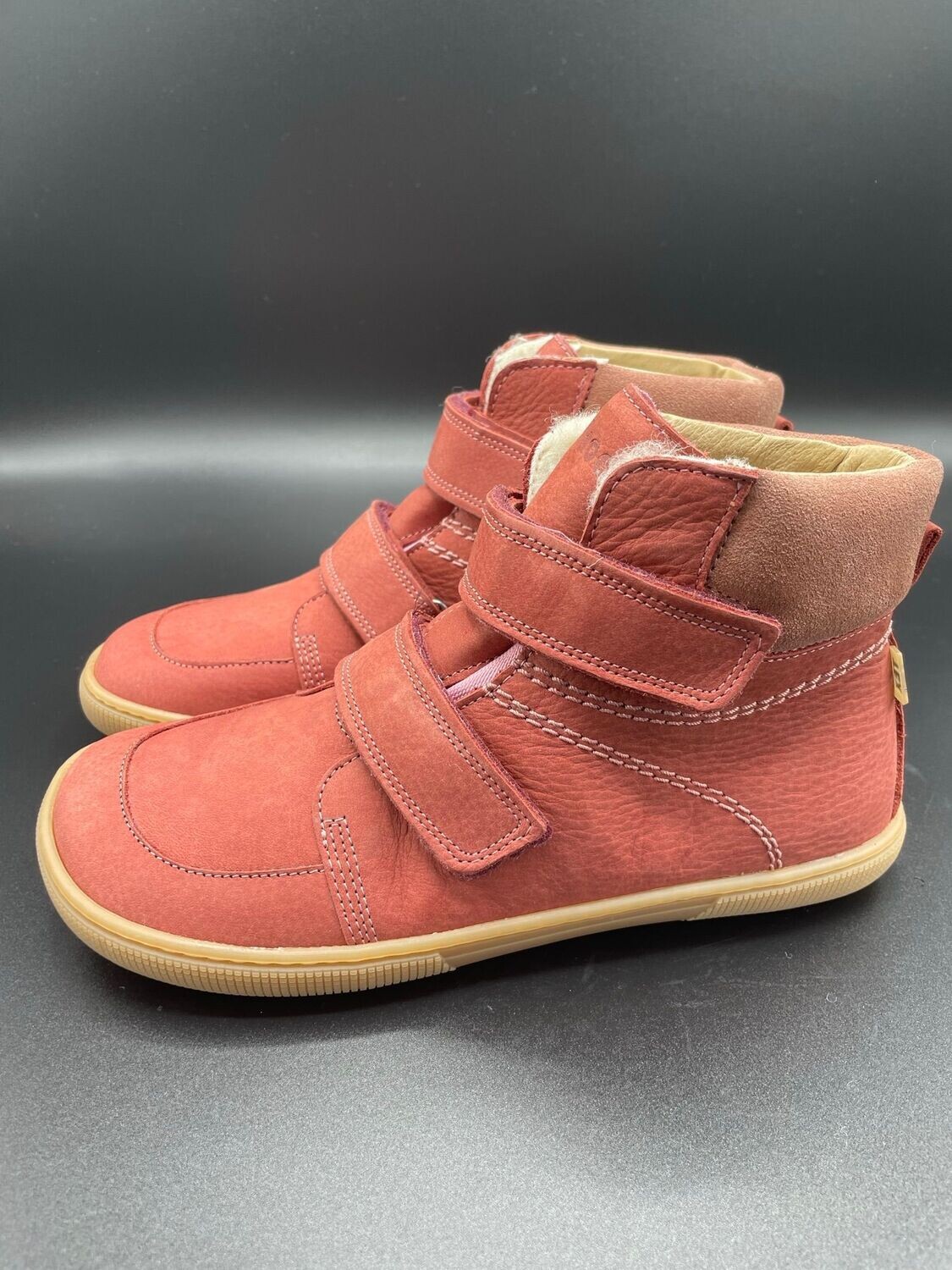 KOEL DARK blossom Winter-Barfußschuh mit Merinowollfutter