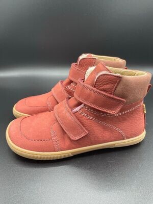 KOEL DARK blossom Winter-Barfußschuh mit Merinowollfutter