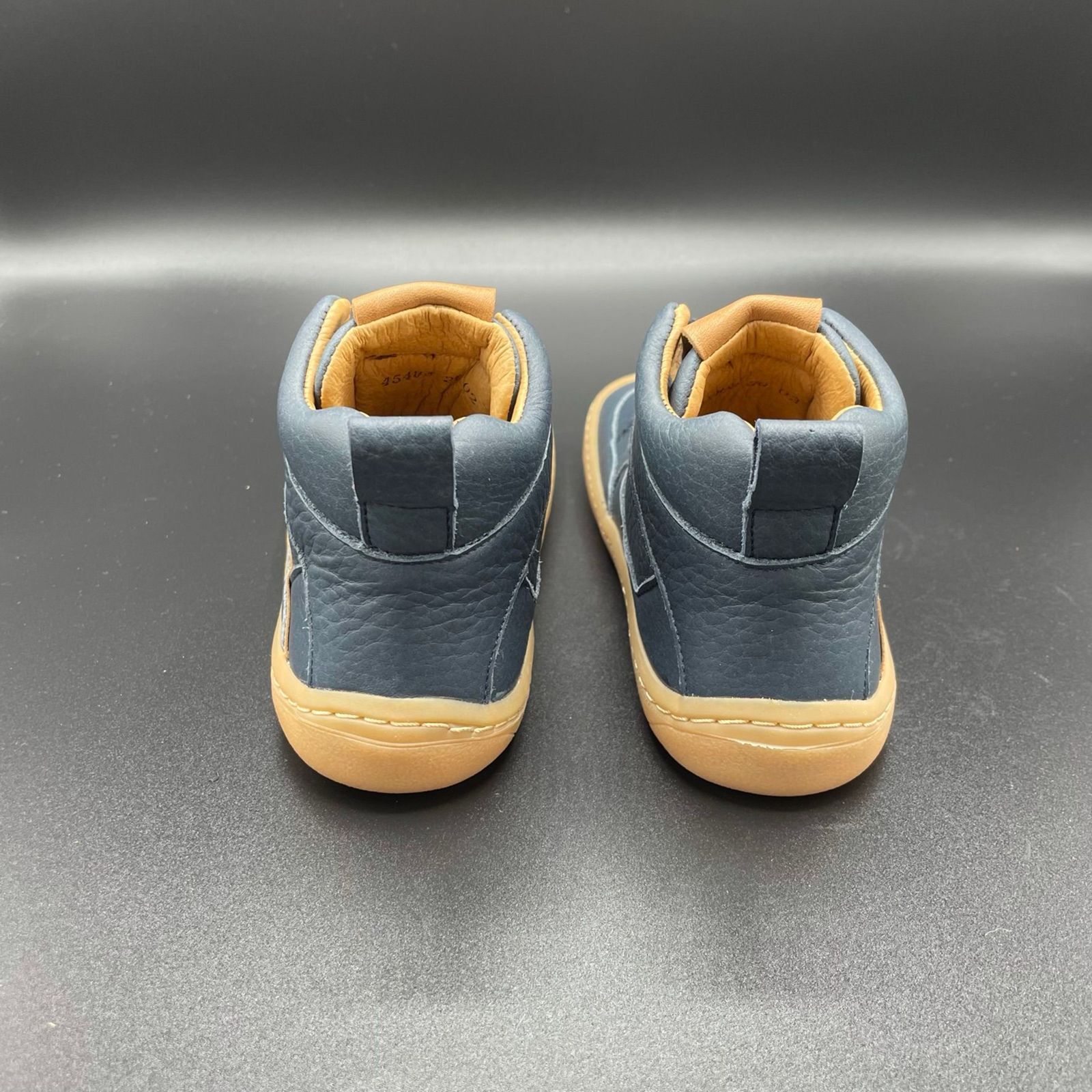 Froddo Barefoot Schnürschuh Blau Übergangsschuh für Kinder