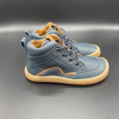 Froddo Barefoot Schnürboots blau Froddo Barefoot Schnürschuh Blau Übergangsschuh für Kinder