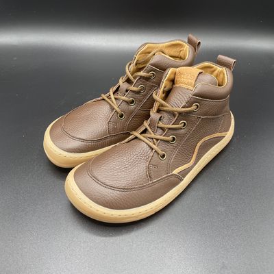Froddo Barefoot Schnürboots braun Froddo Barefoot Schnürschuh Braun Übergangsschuh für Kinder