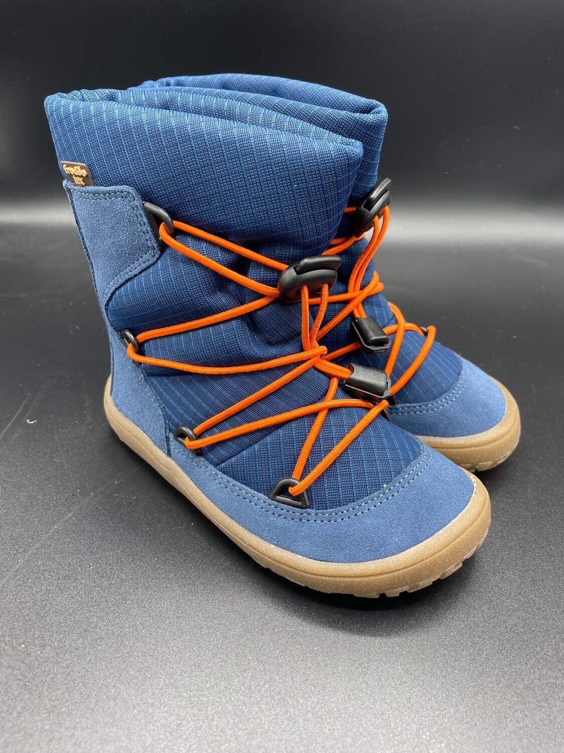 Froddo Tex Track DENIM warme Schneestiefel für Kinder