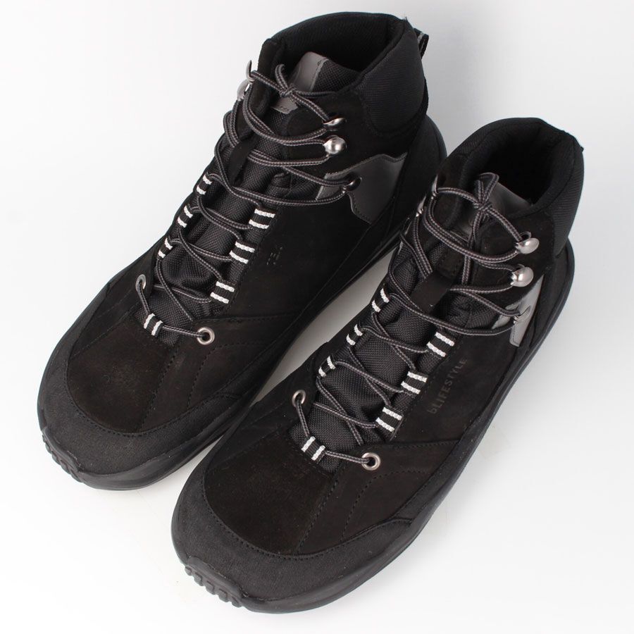 bLifestyle mountainSTYLE TEX schwarz Outdoor-Barfußschuh