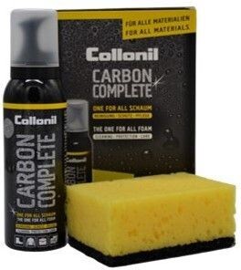 Collonil Carbon Complete Collonil Carbon Complete Reinigungsschaum für Schuhe mit Schwamm zum Reinigen, Pflegen und Imprägnieren