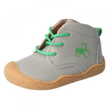 Lauflerner bLifestyle babyPANGOLIN taupe Traktor Lauflernschuh für Kinder