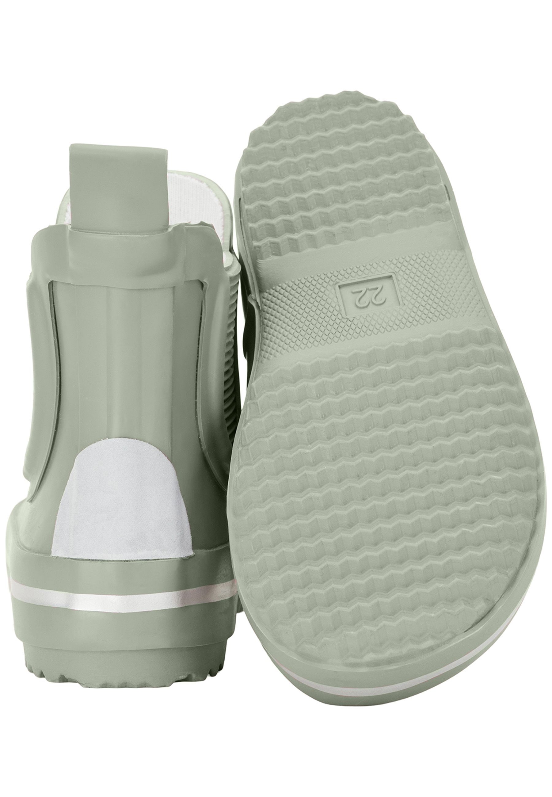 Mikk-Line kurze Gummistiefel Desert Sage für Kleinkinder