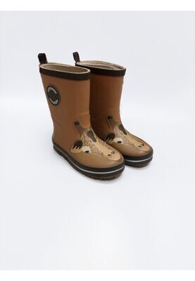 Mikk-Line | Gummistiefel | 3D | brown sugar Mikk-Line 3D Brown Sugar Gummistiefel mit Giraffe für Kinder